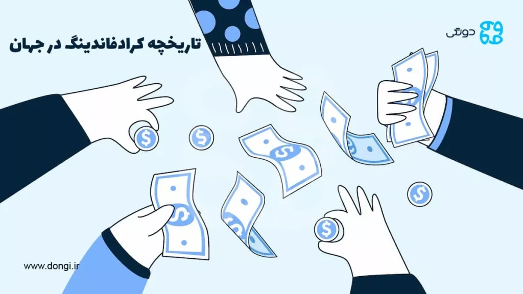 تاریخچه تامین مالی جمعی (کرادفاندینگ یا سرمایه گذاری جمعی) در جهان