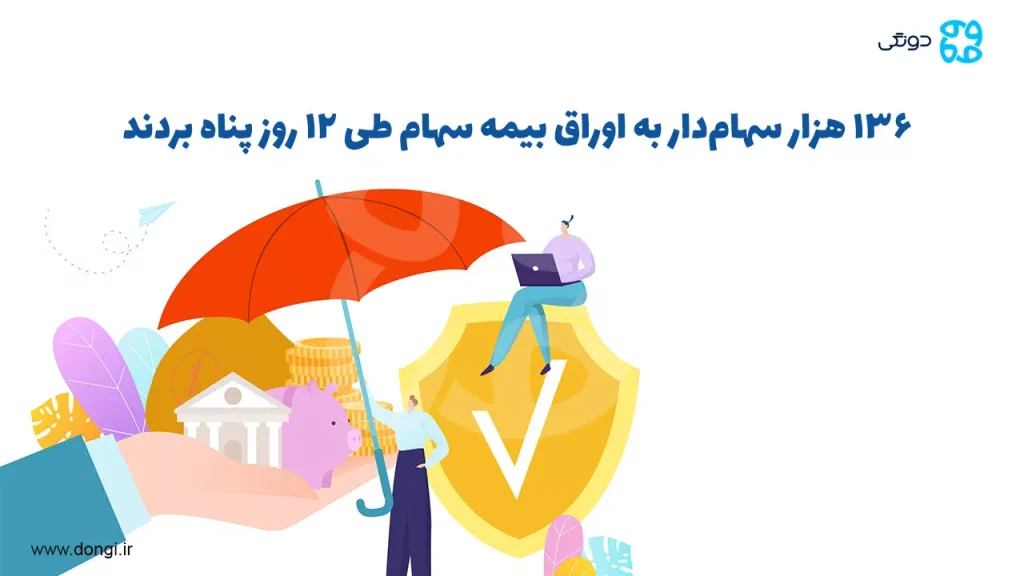 ۱۳۶ هزار سهام دار به اوراق بیمه سهام طی ۱۲ روز پناه بردند!